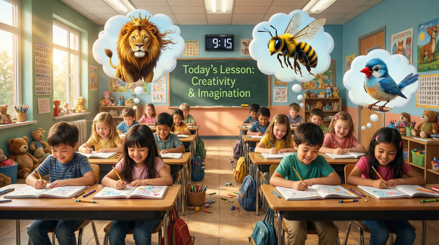 "common similes for kids"