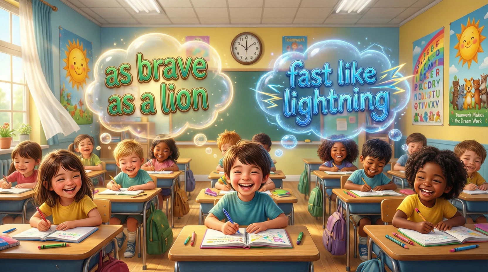 "similes examples for students"