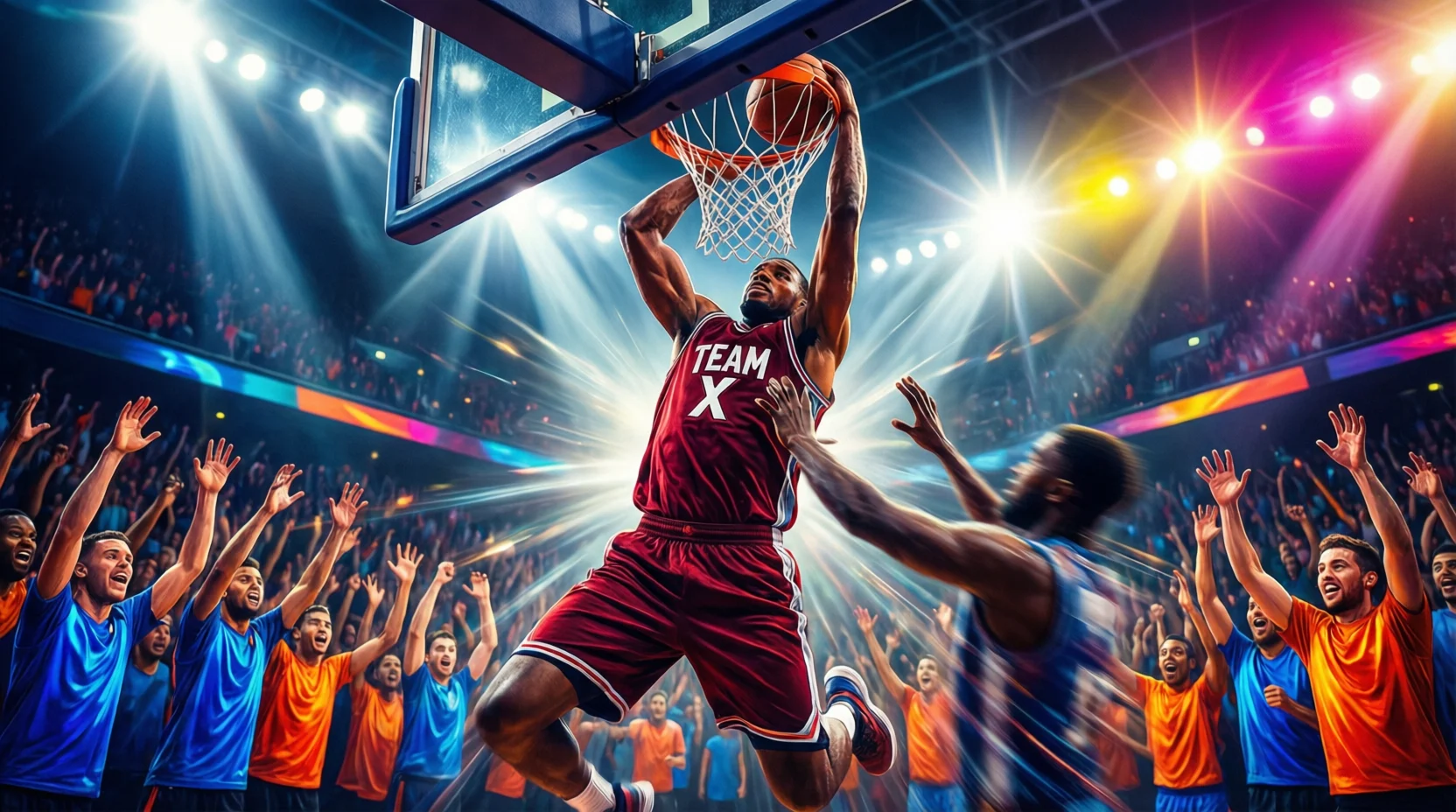 "similes for basketball"