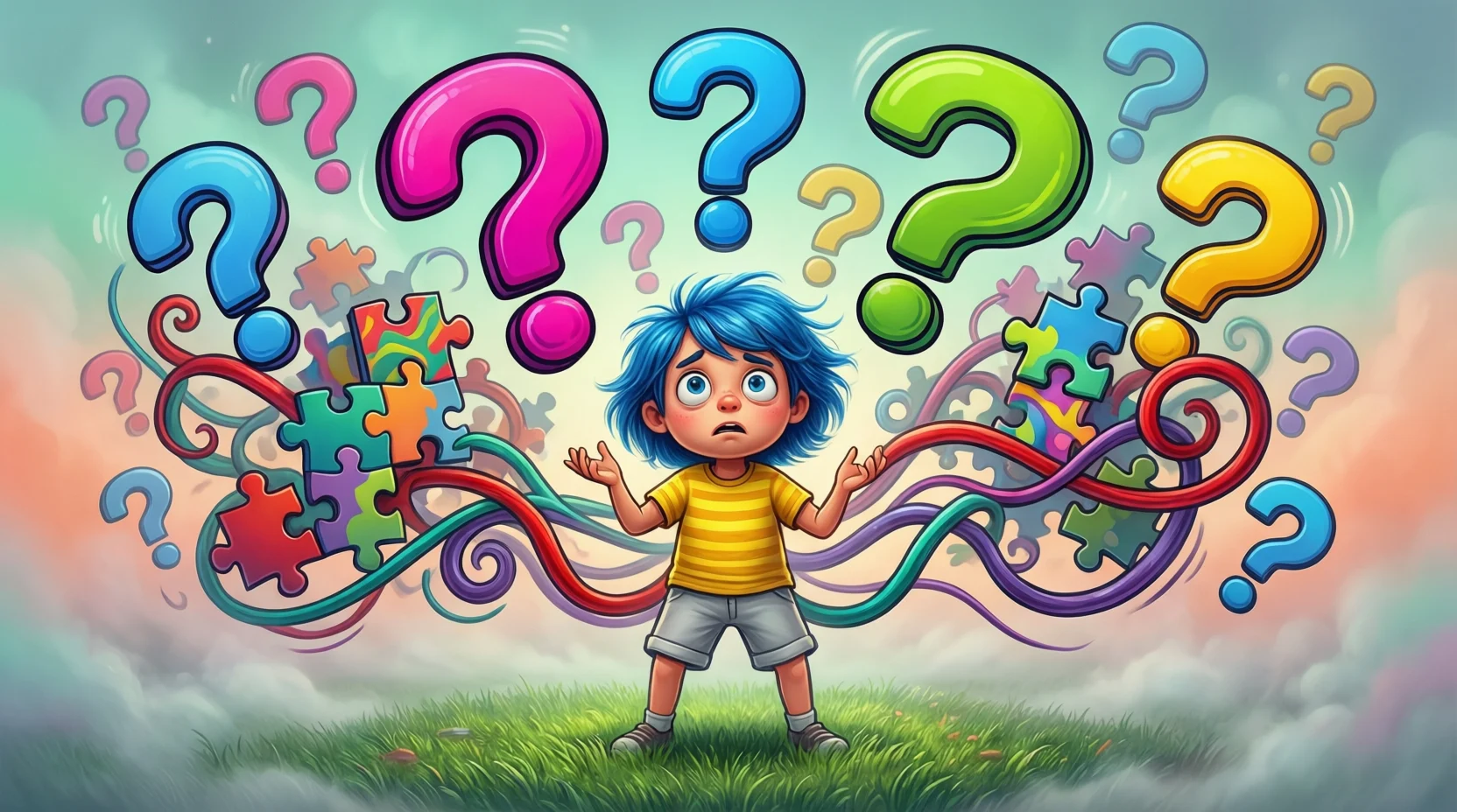 "similes for confused"