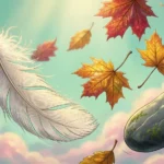 "similes for falling"